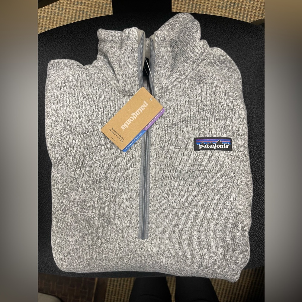 NWT Patagonia Woman’s Better 1/4 Zip Sweater Size Small
